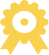 Quality assurance award icon for pet care services